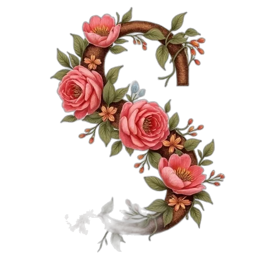 jewelry, crown, flower, 3d render transparent PNG cut-out
