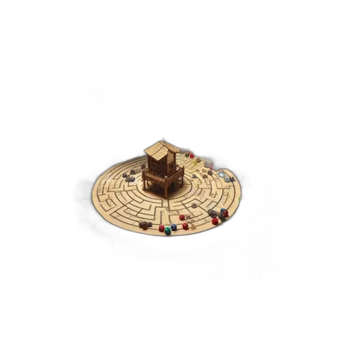 jewelry, hat, crown, furniture, 3d render, dimly, lit, dungeon transparent PNG cut-out