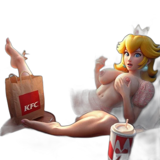 food, robot, dress, concept art, 3d render, photorealistic, fantasy art, neon lights transparent PNG cut-out