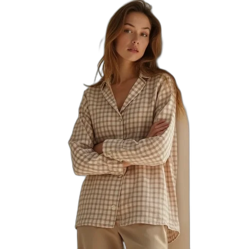 jacket, dress, earth tones, thermic transparent PNG cut-out
