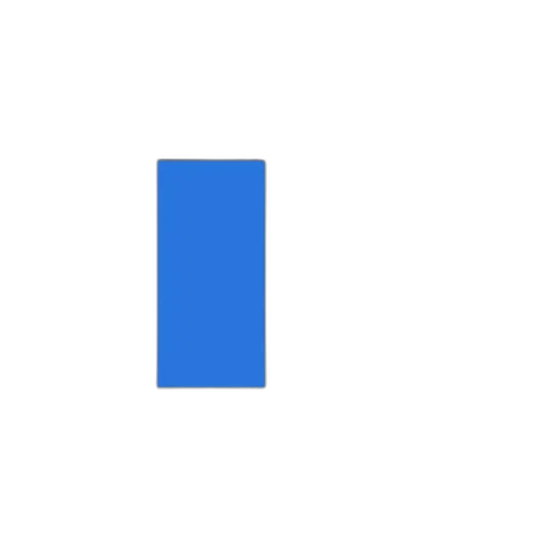 robot, pixel art, blue, monochrome transparent PNG cut-out