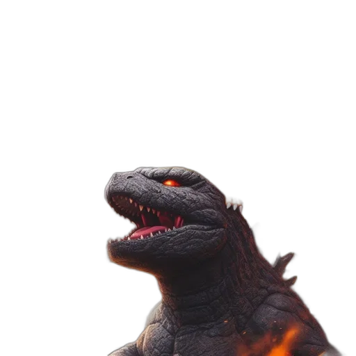 dragon, creature, animal, staff, 3d render, concept art, photorealistic, fantasy art transparent PNG cut-out