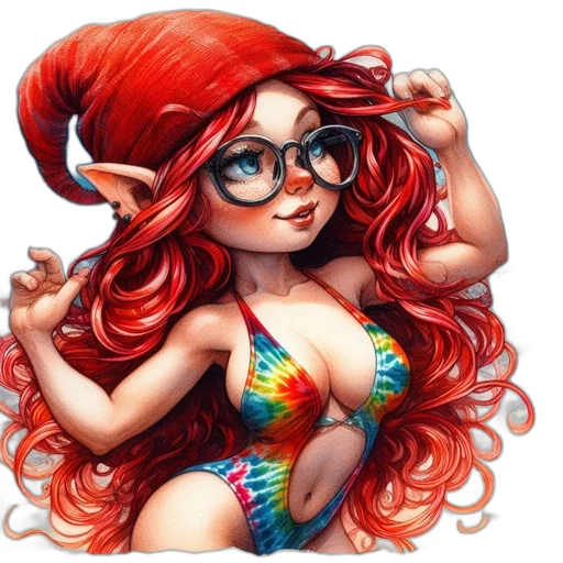 dress, fantasy art, cartoon, comic book art, watercolor, underwater, illustration, portrays transparent PNG cut-out
