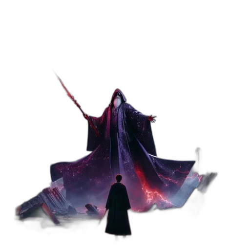 dragon, creature, sword, staff, concept art, fantasy art, pixel art, comic book art transparent PNG cut-out