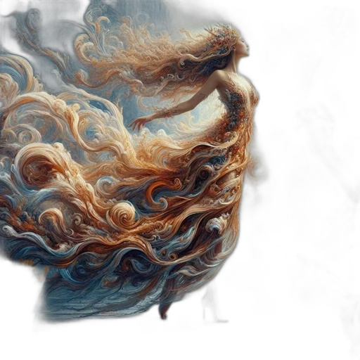 hair, dragon, mask, face, photorealistic, fantasy art, watercolor, concept art transparent PNG cut-out