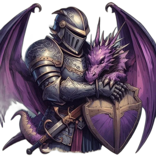 dragon, sword, weapon, staff, fantasy art, concept art, pixel art, comic book art transparent PNG cut-out