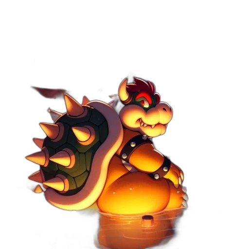 dragon, creature, staff, weapon, concept art, 3d render, fantasy art, pixel art transparent PNG cut-out