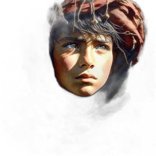 face, dragon, mask, hat, photorealistic, fantasy art, concept art, comic book art transparent PNG cut-out
