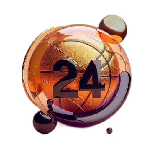 3d render, photorealistic, concept art, earth tones, image, glossy, metallic, basketball transparent PNG cut-out