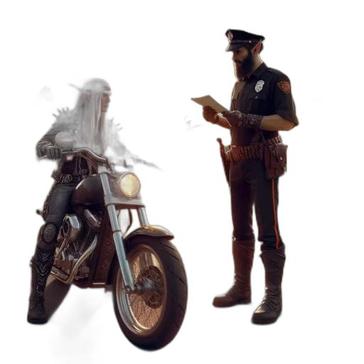 weapon, jacket, mask, concept art, 3d render, photorealistic, comic book art, fog transparent PNG cut-out