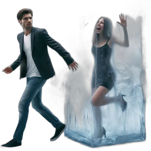 dress, jacket, furniture, concept art, photorealistic, 3d render, fantasy art, fog transparent PNG cut-out