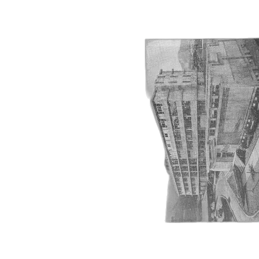 building, furniture, car, pencil sketch, photorealistic, city street, image, page transparent PNG cut-out