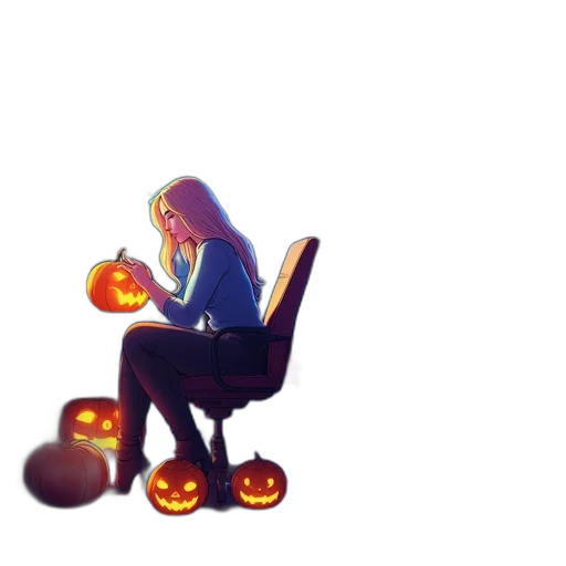 pixel art, concept art, watercolor, fantasy art, fire, neon lights, night, during transparent PNG cut-out