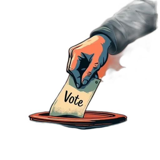 concept art, voting, poster transparent PNG cut-out