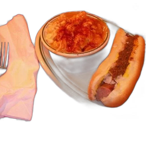 food, pastel, hot, dog, mustard, ketchup, bowl, macaroni transparent PNG cut-out
