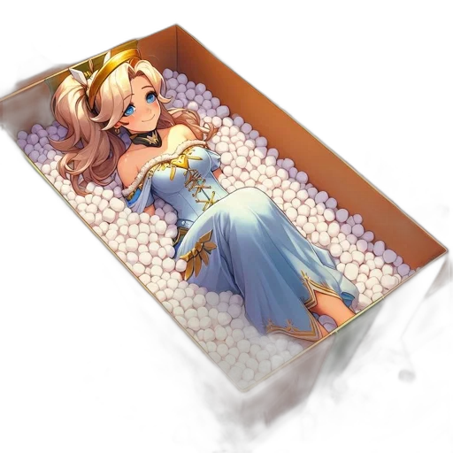 crown, dress, food, jewelry, pixel art, anime, concept art, watercolor transparent PNG cut-out
