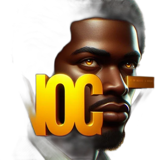 face, concept art, photorealistic, comic book art, cartoon, intense, close-up, man transparent PNG cut-out
