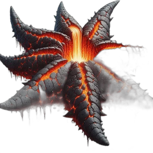 dragon, flower, weapon, hair, concept art, fantasy art, 3d render, photorealistic transparent PNG cut-out