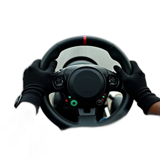 car, 3d render, concept art, close-up, view, person, hands, holding transparent PNG cut-out