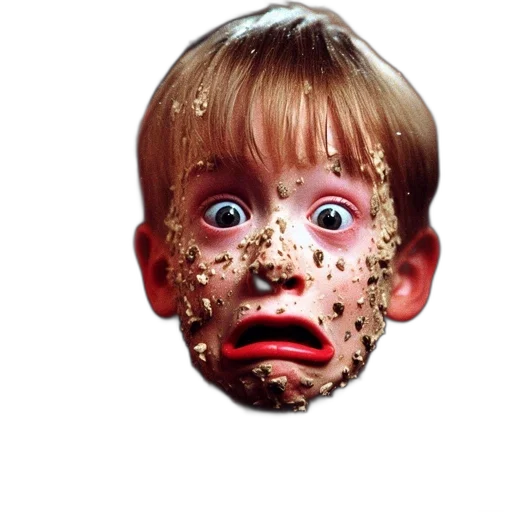 mask, face, creature, robot, photorealistic, 3d render, close-up, view transparent PNG cut-out