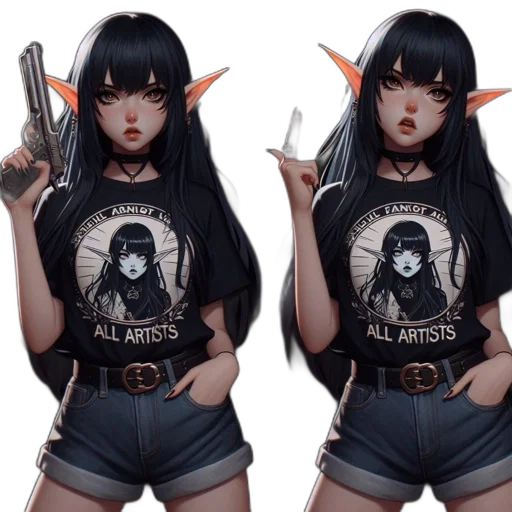 weapon, concept art, fantasy art, 3d render, pixel art, dark, monochrome, pastel transparent PNG cut-out