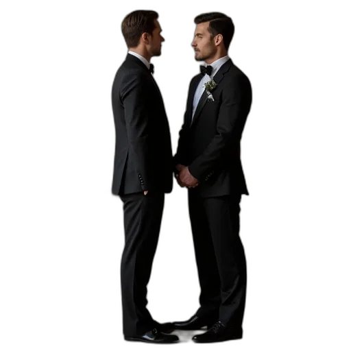 staff, furniture, two, people transparent PNG cut-out