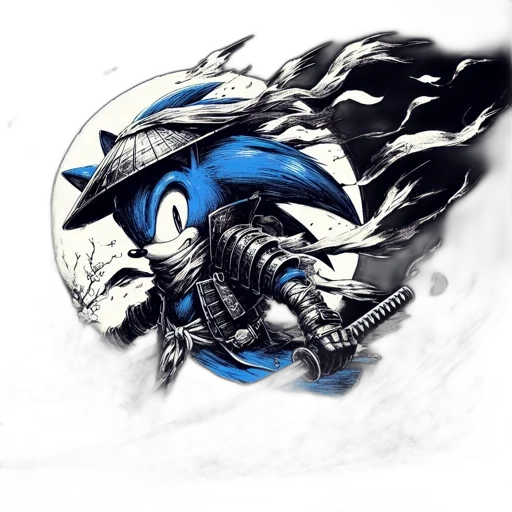 dragon, robot, weapon, concept art, fantasy art, comic book art, anime, blue transparent PNG cut-out