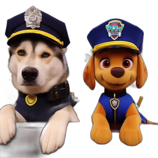staff, 3d render, concept art, photorealistic, two, pets, appear, photo transparent PNG cut-out