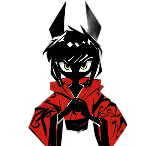 mask, jacket, staff, face, pixel art, cartoon, anime, concept art transparent PNG cut-out