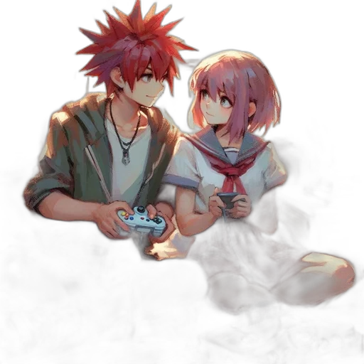 food, weapon, anime, pixel art, watercolor, concept art, fire, outer space transparent PNG cut-out