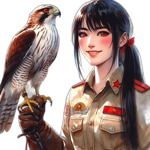 staff, animal, fantasy art, concept art, oil painting, photorealistic, red, earth tones transparent PNG cut-out