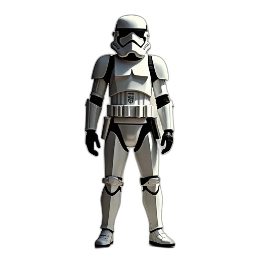 robot, staff, weapon, concept art, 3d render, pixel art, comic book art, monochrome transparent PNG cut-out