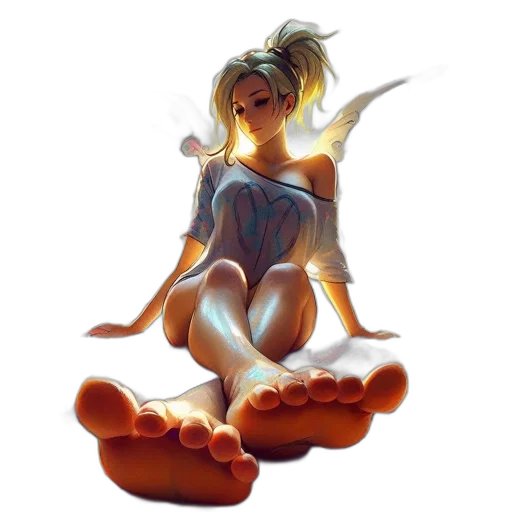 shoes, dragon, fantasy art, concept art, anime, pixel art, animated, female transparent PNG cut-out