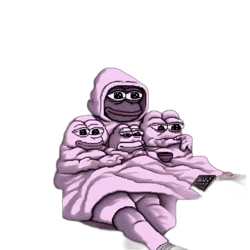 creature, robot, dress, animal, vaporwave, concept art, pixel art, 3d render transparent PNG cut-out