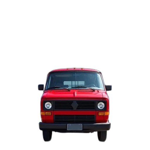 car, face, animal, 3d render, photorealistic, concept art, pixel art, red transparent PNG cut-out