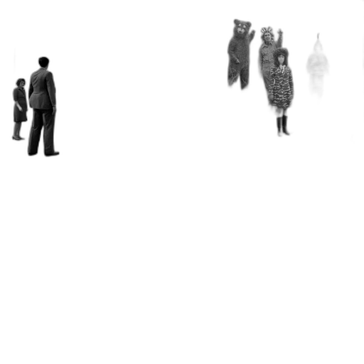 dress, staff, umbrella, robot, concept art, comic book art, pixel art, photorealistic transparent PNG cut-out