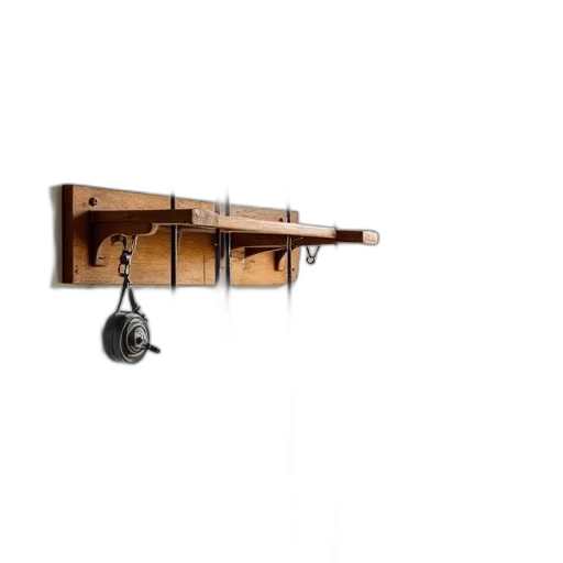 weapon, furniture, staff, sword, 3d render, photorealistic, wooden, fishing transparent PNG cut-out