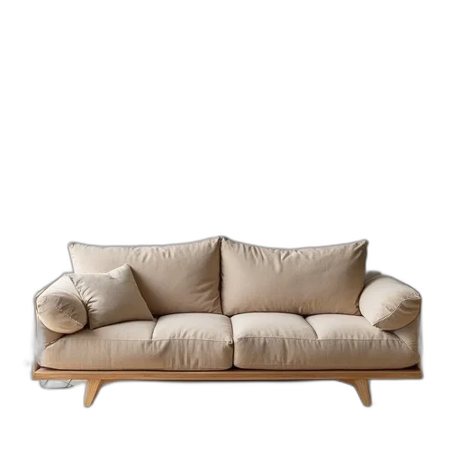 furniture, crown, 3d render, photorealistic, earth tones, golden, catalina, sofa transparent PNG cut-out