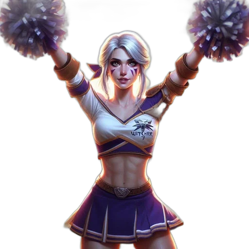 staff, concept art, fantasy art, pixel art, comic book art, female, character, silver transparent PNG cut-out