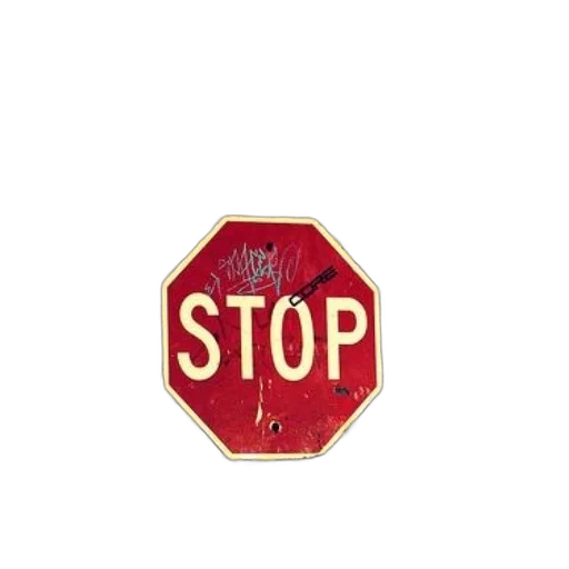 staff, jacket, stop, sign transparent PNG cut-out