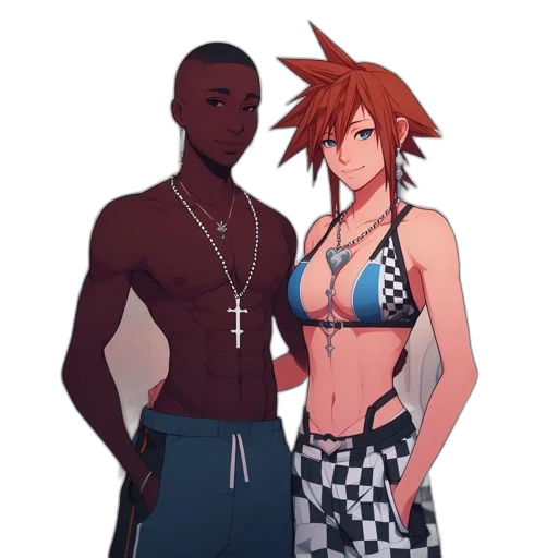 dress, jacket, jewelry, concept art, anime, pixel art, cyberpunk, monochrome transparent PNG cut-out