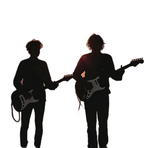 jacket, crown, hair, weapon transparent PNG cut-out