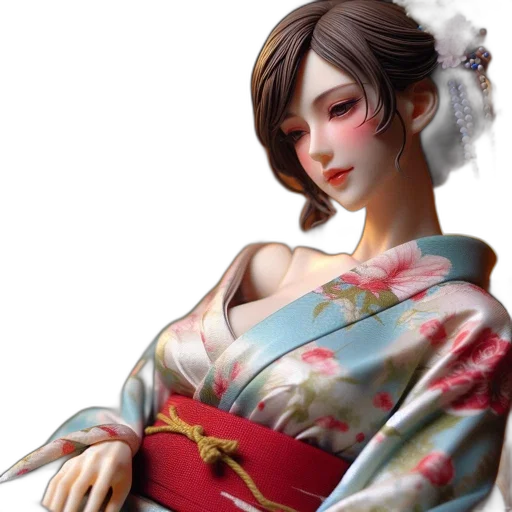 dress, jewelry, staff, photorealistic, fantasy art, oil painting, concept art, red transparent PNG cut-out