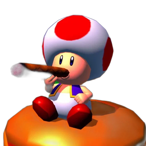 hat, staff, weapon, animal, 3d render, concept art, pixel art, toad transparent PNG cut-out