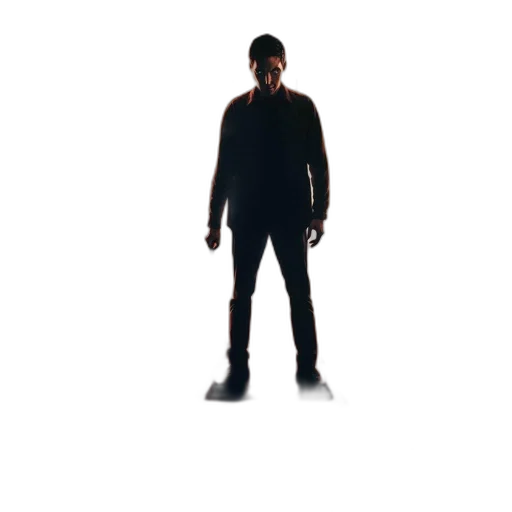 jacket, staff, mask, creature, 3d render, concept art, pixel art, photorealistic transparent PNG cut-out