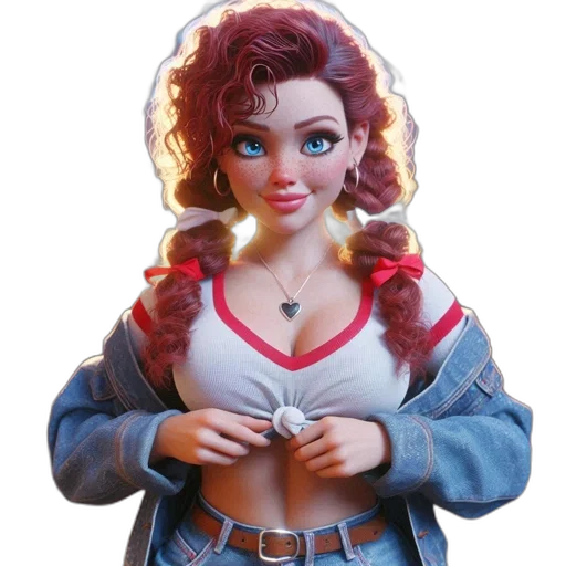jewelry, jacket, robot, dress, 3d render, concept art, photorealistic, fantasy art transparent PNG cut-out