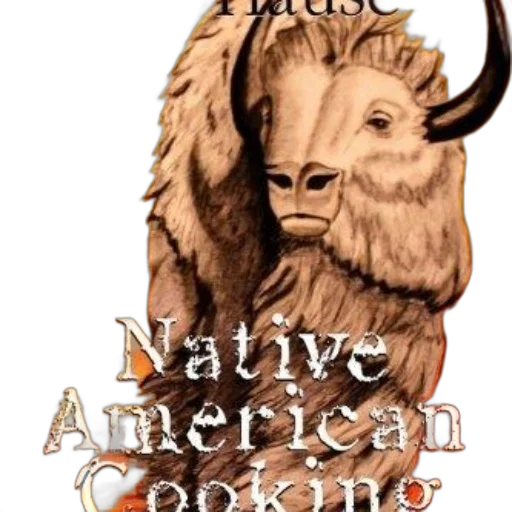 book, cover, featuring, illustration, bison, title, native, american transparent PNG cut-out