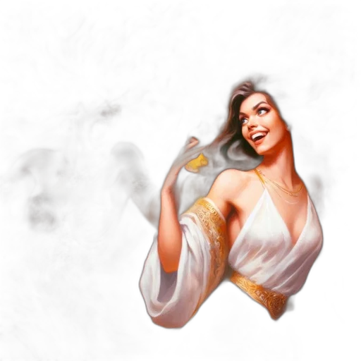 dress, jewelry, weapon, concept art, fantasy art, pixel art, photorealistic, fire transparent PNG cut-out