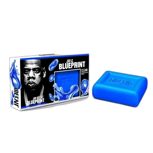 packaging, product, bar, jay-z, blueprint, clean, white, blue transparent PNG cut-out