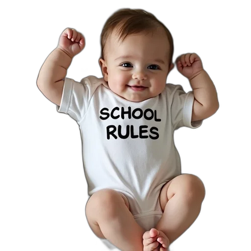 dress, infant, bodysuit, says transparent PNG cut-out